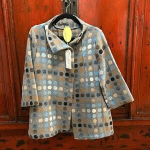 Chalet et ceci  polka dot jacket .Size S. New with tag
